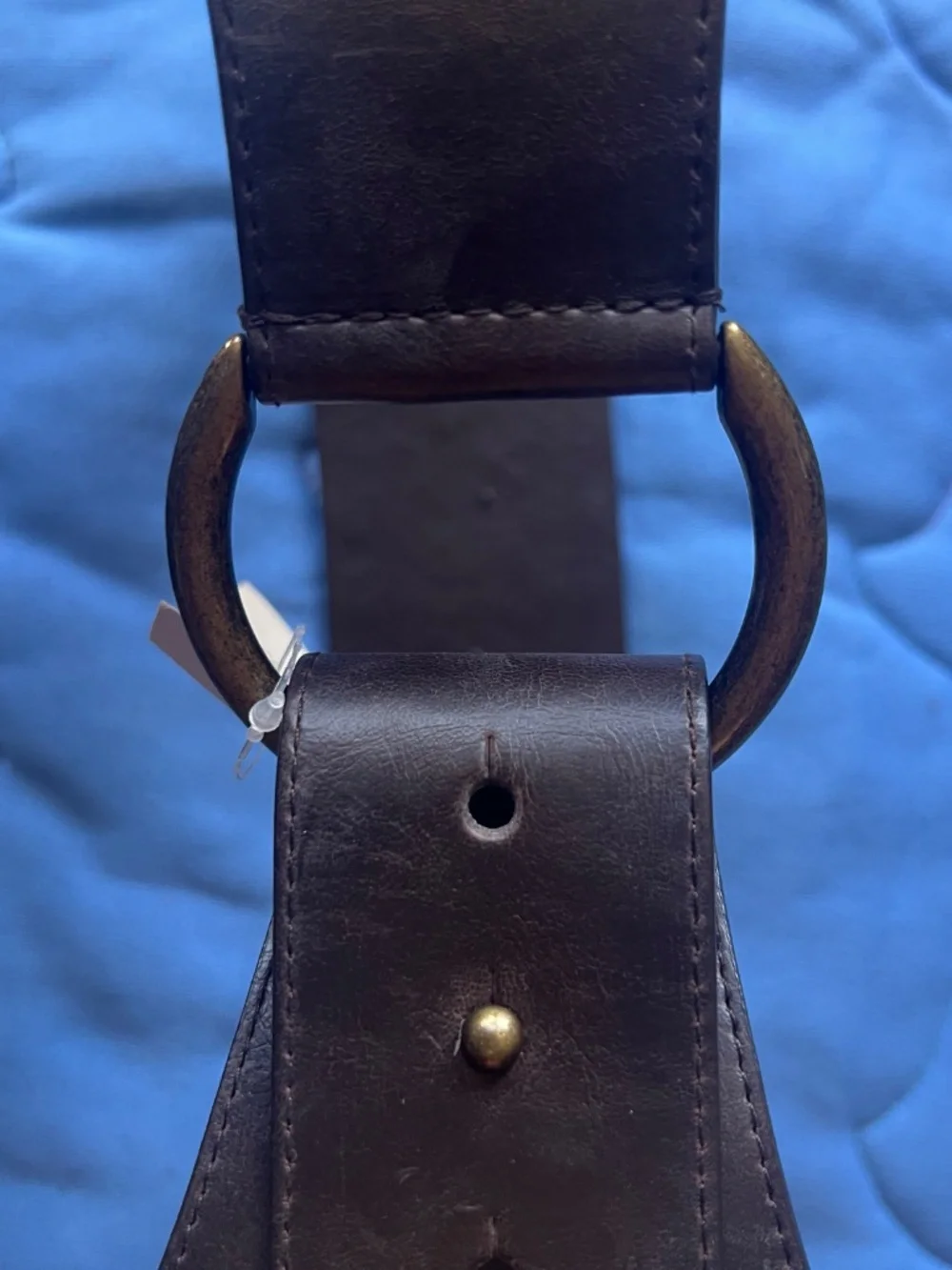 Coldwater Creek Metal Embellished Hipslung Belt